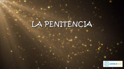 Lección 29 - La Penitencia